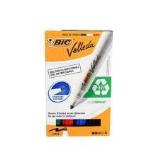 Whiteboardpennor BIC 4 st/fp
