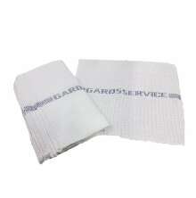 Tv juverdukar med bl text Grdsservice