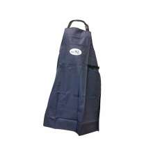 Bild p mjlkarfrkldet som r mrkt bltt med ljust motiv p brstet