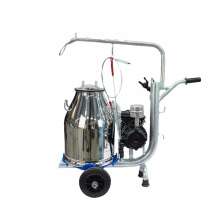 Bild p mjlkmaskin med handtag och hjul