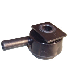 Svart adapter till spannmaskin