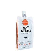 Frpackning med giftfritt lockmedel fr rttor och mss frn Goodnature, med chokladformulering och skruvkork