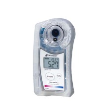 Digital pH-mtare Atago PAL-pH Plus med display som visar vrde 5,27