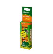 Grn och orange frpackning Silvalure Fly Control Spiral, klisterremsor mot flugor, 6-pack