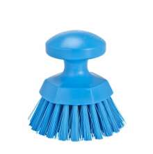 Bl rund handskurborste frn Vikan fr rengring i stall och livsmedelsmilj