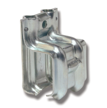 Konsol Henderson 1/290S i f�rzinkat st�l f�r v�ggmontage av skena i skjutd�rrssystem.