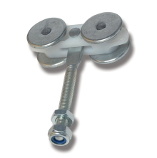 Henderson h�ngrulle 56K/S70 290 i st�l med st�lhjul och inf�stningsbult 10x70 mm f�r skjutport med metallram, anpassad f�r skena 290.