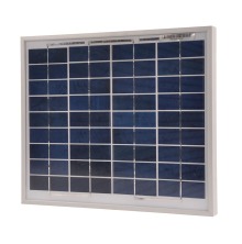 Solpanel 10W med 2A regulator