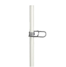 Clips fr Glasfiberstolpe 10mm 25st